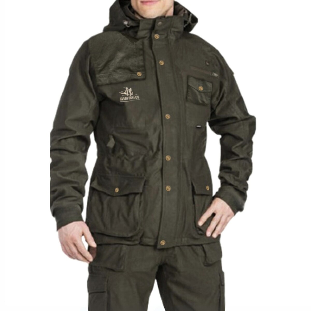 Campera Parka Capitoneada Aventureros 