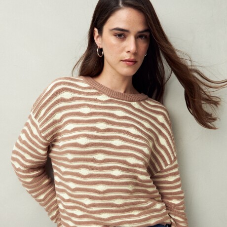 SWEATER GEMMA Visón