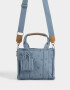 City Cartera City Canvas - Azul Gastado