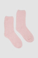 Medias abrigo fuffly Rosado