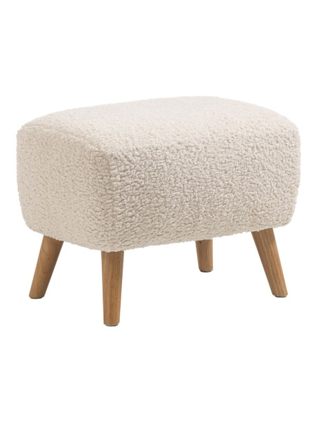 Puf VILDSUND 52x41 tela bouclé crudo Puf VILDSUND 52x41 tela bouclé crudo