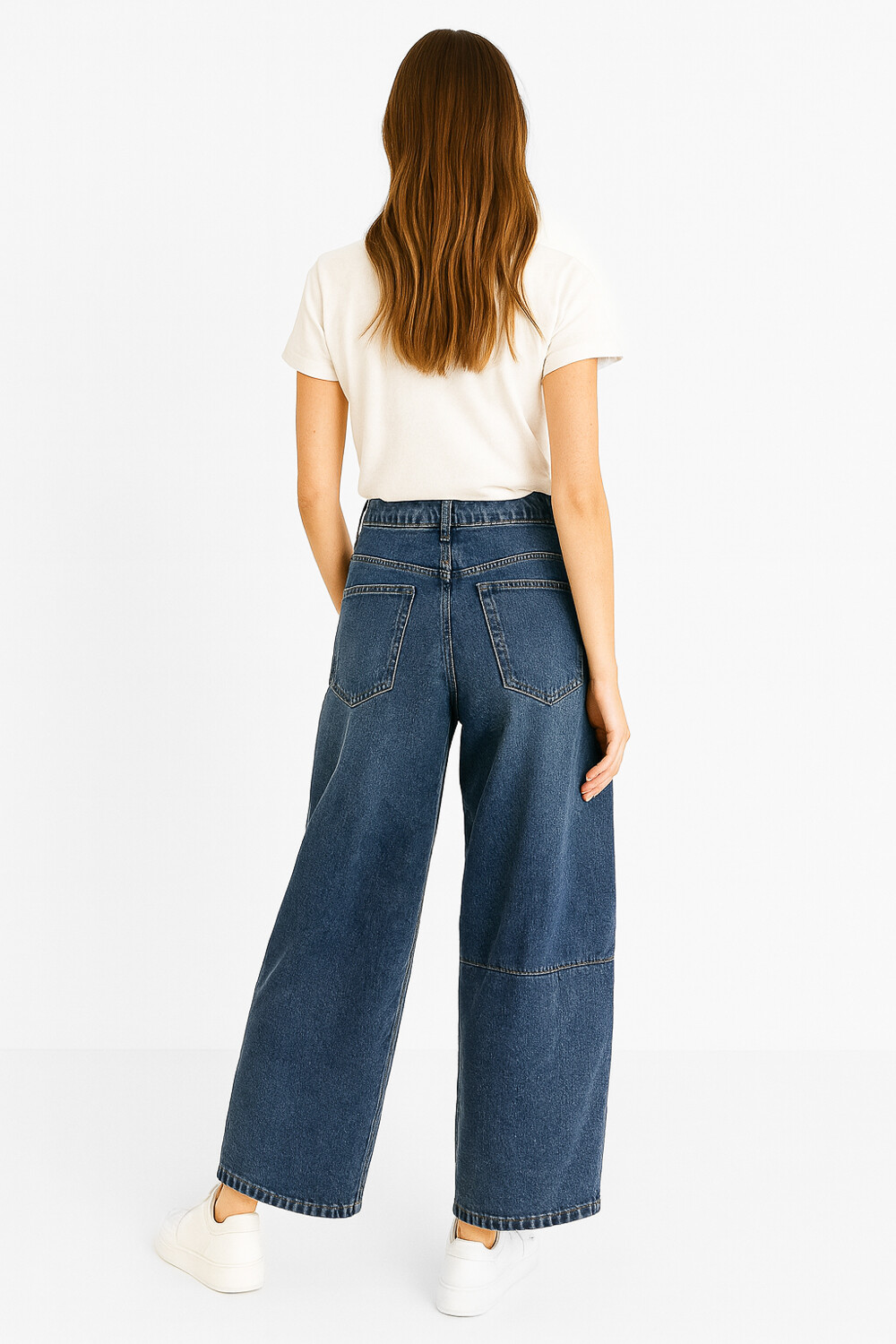 Pantalon Salin Azul Medio