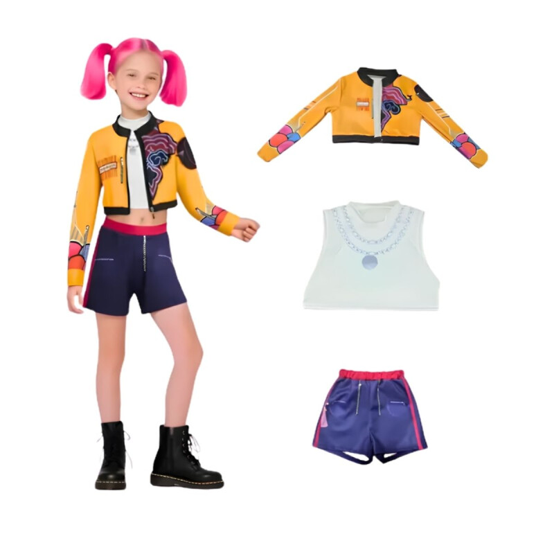 Disfraz K-Pop - Rumi/ Estilo K-Pop Star Disfraz K-Pop - Rumi/ Estilo K-Pop Star