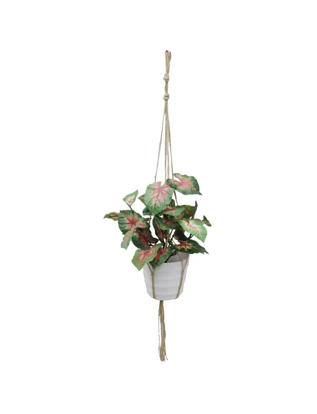 ARBUSTO 96CM COLGANTE CALADIUM C/ 29 HOJAS ARBUSTO 96CM COLGANTE CALADIUM C/ 29 HOJAS