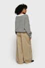 WIDE PANTS TWILL Beige