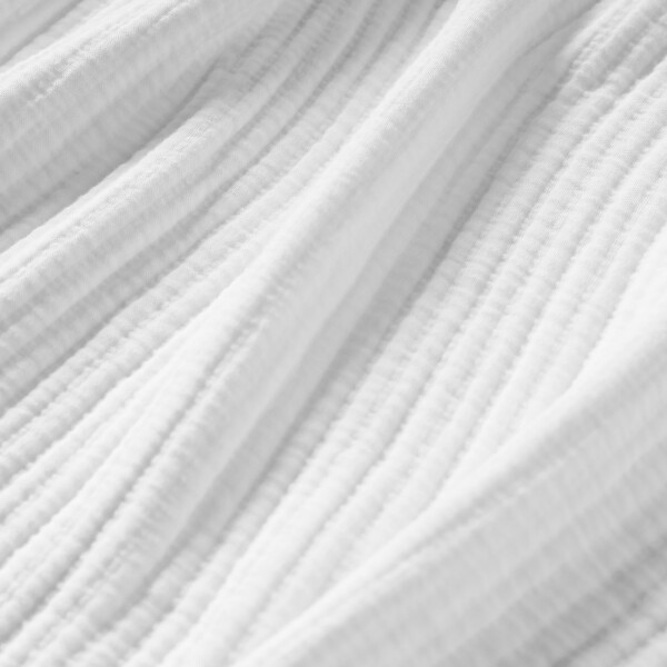 CUBRECAMA BAMBOO MUSLIN BLANCO - SUPER KING