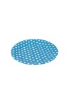 Plato 18 cm. diametro paquete x 10 CELESTE LUNARES
