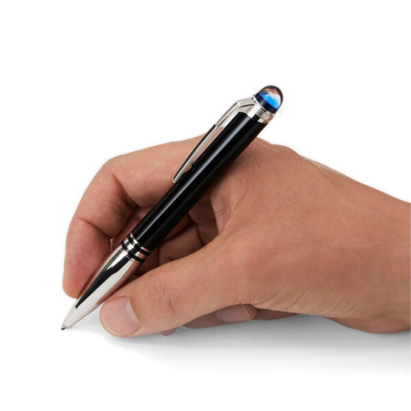Bolígrafo Montblanc STARWALKER DOUÉ de resina preciosa negra Bolígrafo Montblanc STARWALKER DOUÉ de resina preciosa negra