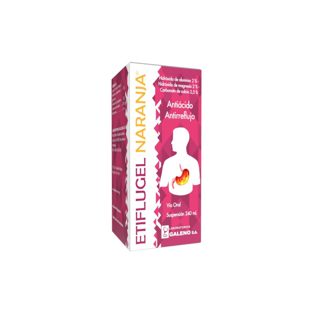 ETIFLUGEL NARANJA SUSP ORAL X 240 ML única