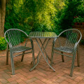 Juego De Aluminio Para Exteriores de 1 Mesa y 2 Sillas Juego De Aluminio Para Exteriores de 1 Mesa y 2 Sillas