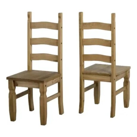 Promo 2 Sillas De Comedor Linea Naturale Promo 2 Sillas De Comedor Linea Naturale