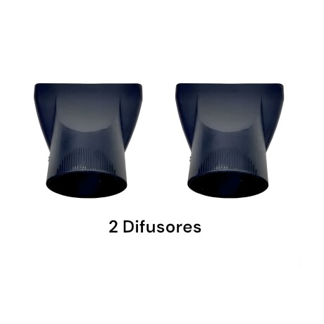 Secador de pelo frío/calor PRO Moser MS-7711 con 2 boquillas Negro
