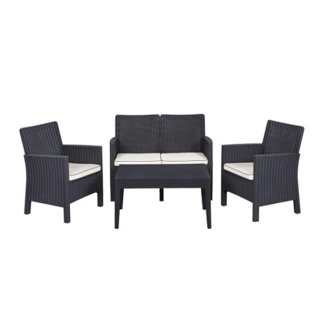 SET 4 PIEZAS EXTERIOR NOVA 2 SEATER LOUNGE ANTHRACITE SET 4 PIEZAS EXTERIOR NOVA 2 SEATER LOUNGE ANTHRACITE