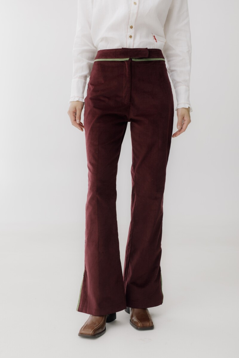 PANTALON MARIA FW25 Uva