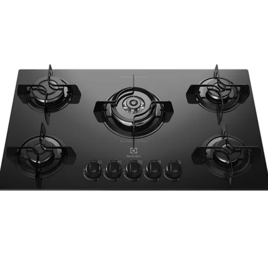 Anafe a gas de 5 hornallas Electrolux KE5TP Anafe a gas de 5 hornallas Electrolux KE5TP