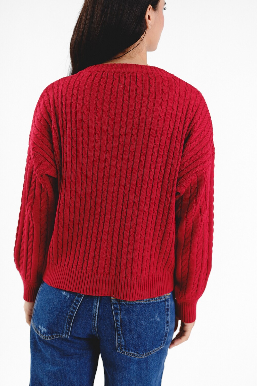 Cardigan Comodín PRE ORDER Rojo