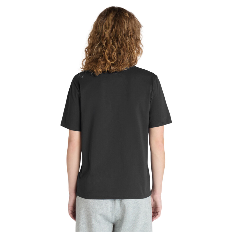 Polo Logo Bordado Mujer Black