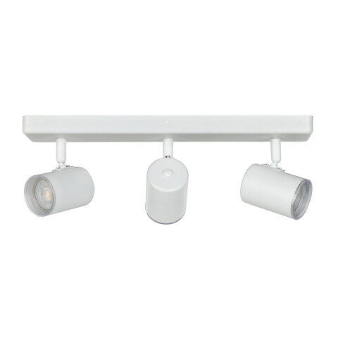 Aplique de pared acero blanco 3xGU10 EG6406