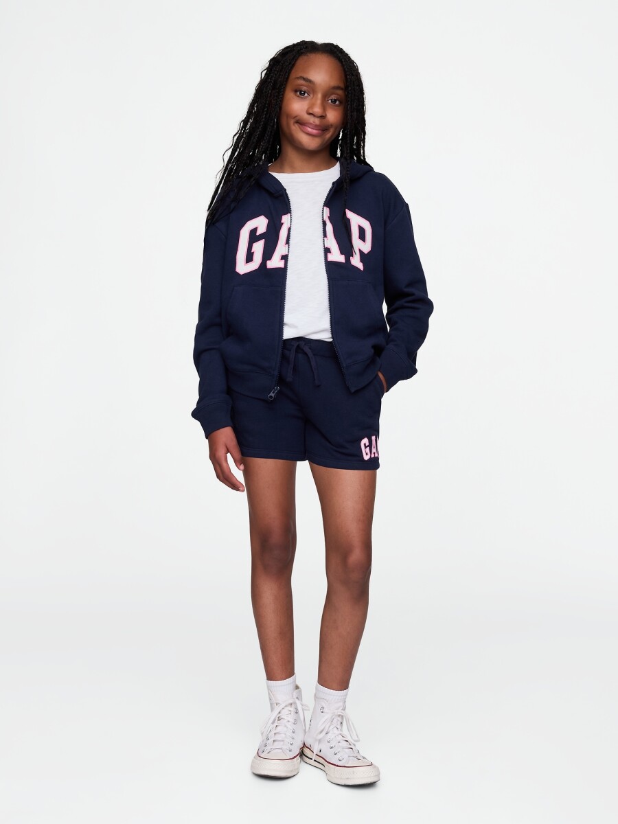 Short Logo Gap Niña - Tapestry Navy 