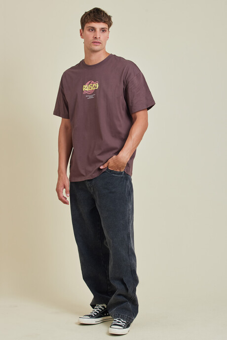 T-SHIRT JULEN RUSTY Marrón