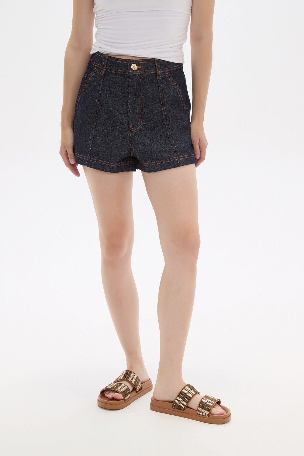 Short Mirnia Azul Indigo