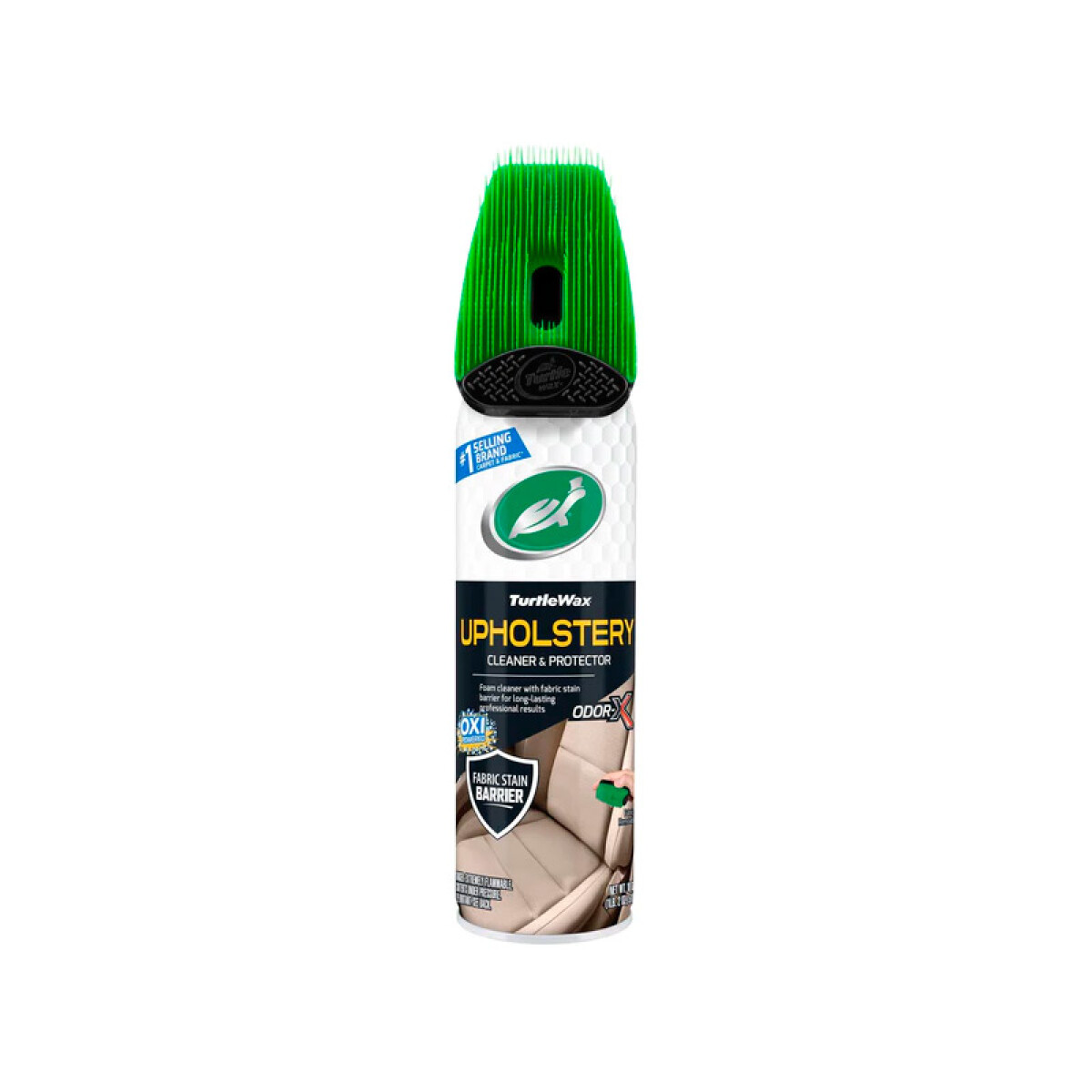 LIMPIEZA Y ACABADO - LIMPIA TAPIZADO CON CEPILLO TORTUGA (TURTLE WAX) 