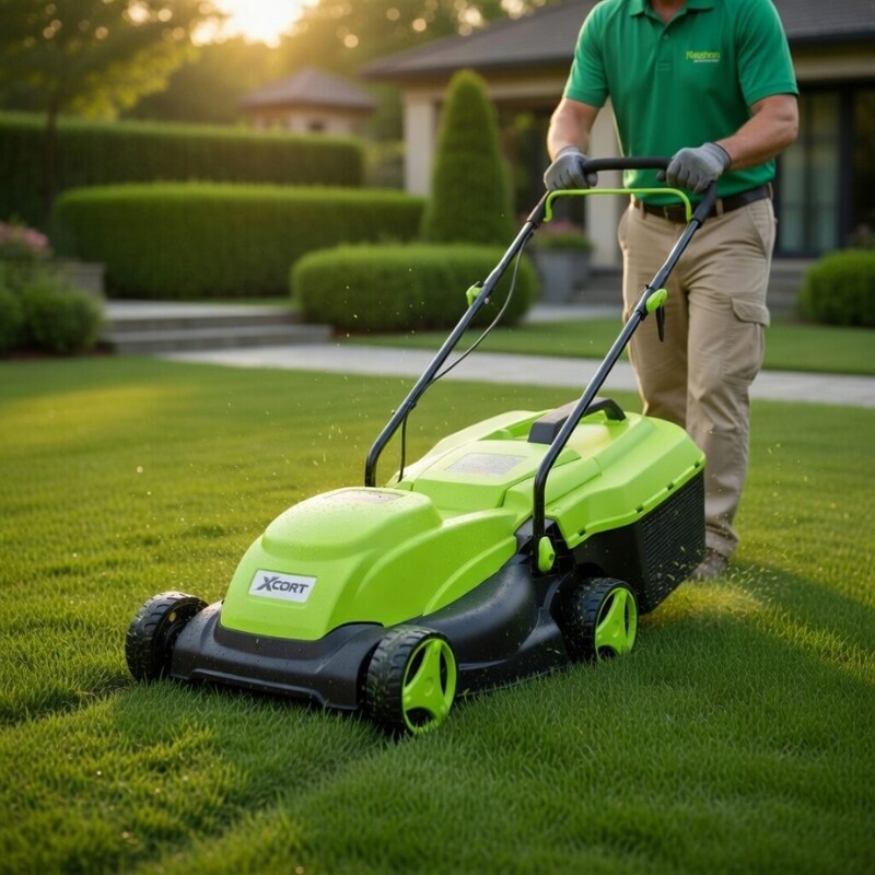 XCORT CORTA CESPED ELECTRICA PRO 320X25/45/65MM RECOLECTOR 25 LITROS 1400W Xcort Corta Cesped Electrica Pro 320x25/45/65mm Recolector 25 Litros 1400w