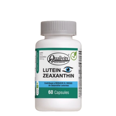 Luteína + Zeaxantina 60 Tabletas Qualivits Luteína + Zeaxantina 60 Tabletas Qualivits