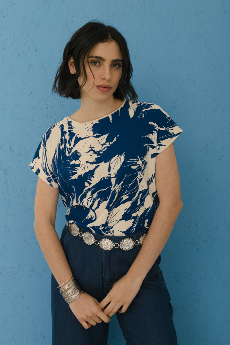 BLUSA ELISA - AZUL 