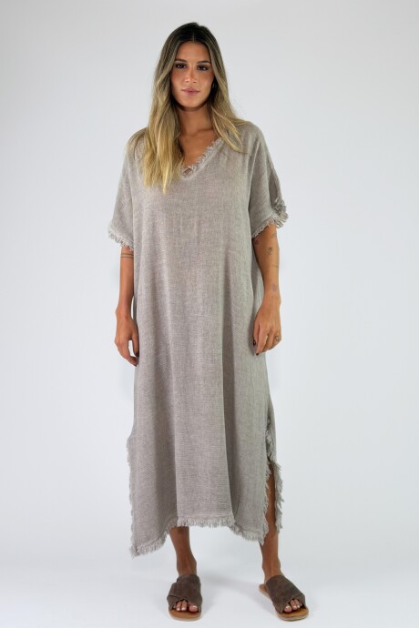 VESTIDO MONTEFALCO Beige