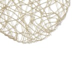 INDIVIDUAL PAPEL TEJIDO COLOR NATURAL D38CM INDIVIDUAL PAPEL TEJIDO COLOR NATURAL D38CM