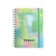 Cuaderno pastel A6 verde