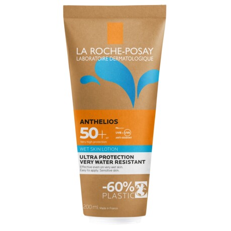 Protector Solar SPF50+ La Roche Posay Anthelios Wet Skin 200ml Protector Solar SPF50+ La Roche Posay Anthelios Wet Skin 200ml