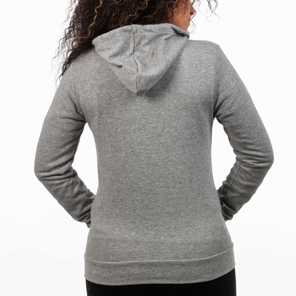 Lotto mujer canguro con cierre - gris Gris