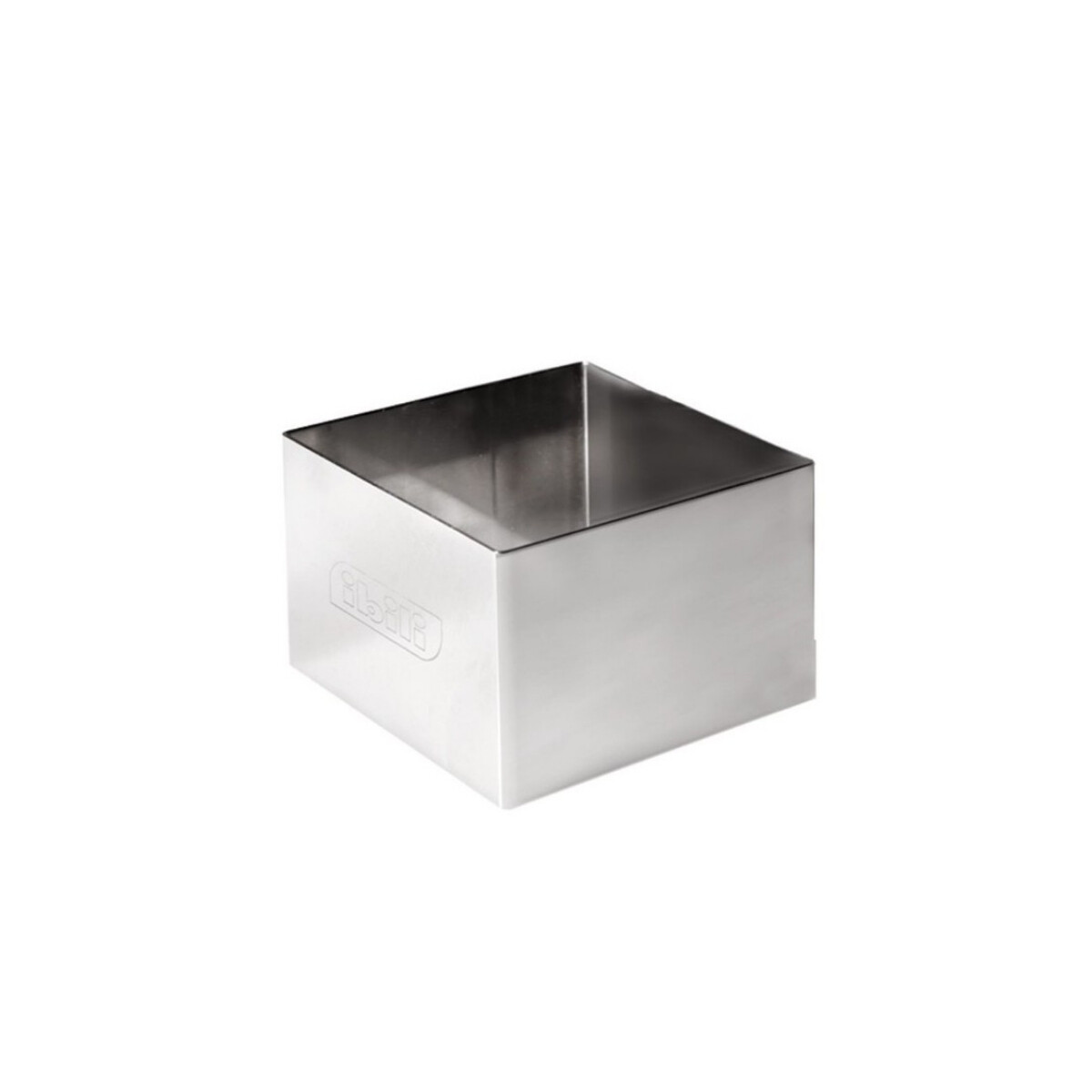 Aro Cuadrado de Acero Inoxidable 10 cm 
