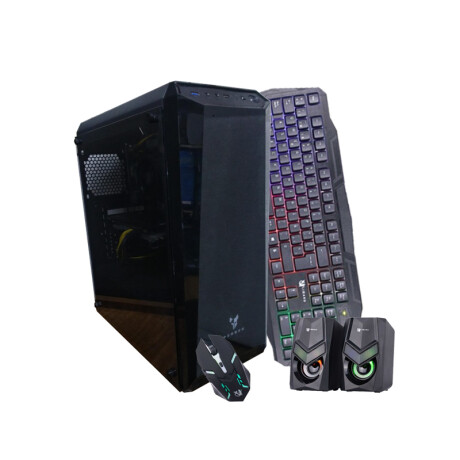 PC Gamer Reacond. AMD Ryzen 5 2400G. RAM 16GB. Disco Sólido 480GB+D Duro 1TB. Tarjeta RX580 4GB. Win11 PC Gamer Reacond. AMD Ryzen 5 2400G. RAM 16GB. Disco Sólido 480GB+D Duro 1TB. Tarjeta RX580 4GB. Win11