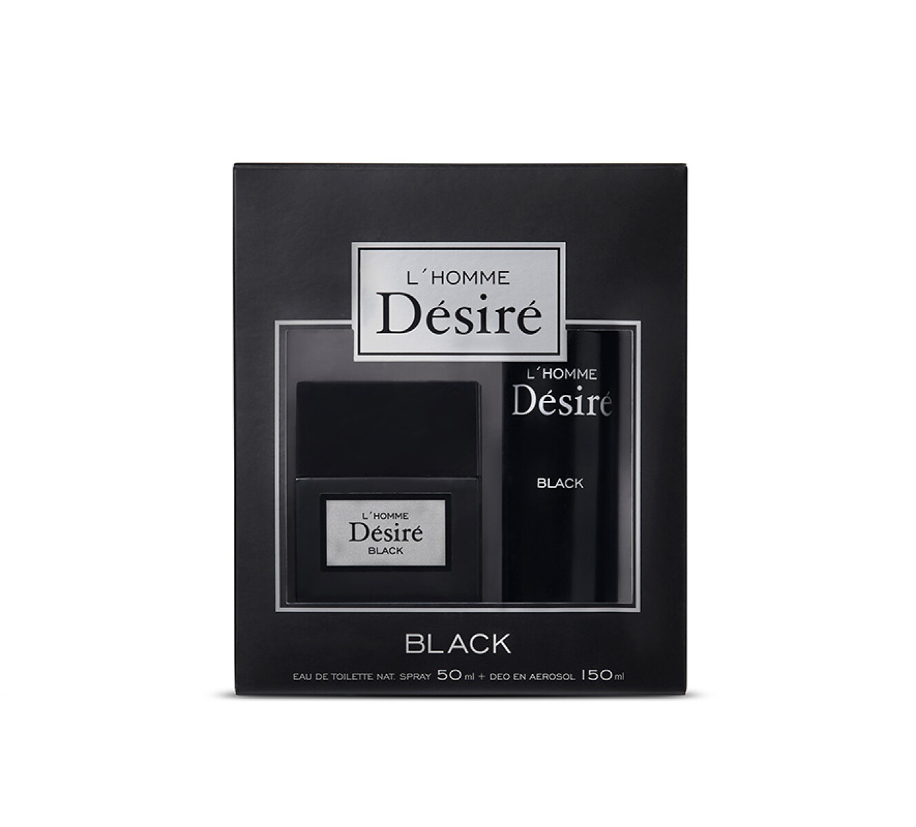 Désiré L´Homme estuche edt 50 ml + deo - Black 