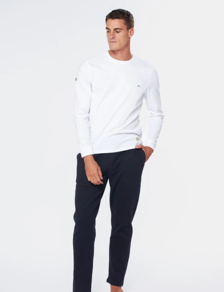PANTALÓN DE FELPA Negro
