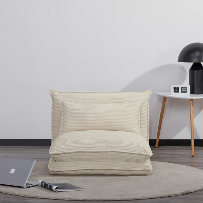 Sillón Cama Zen Beige Pana Sillón Cama Zen Beige Pana