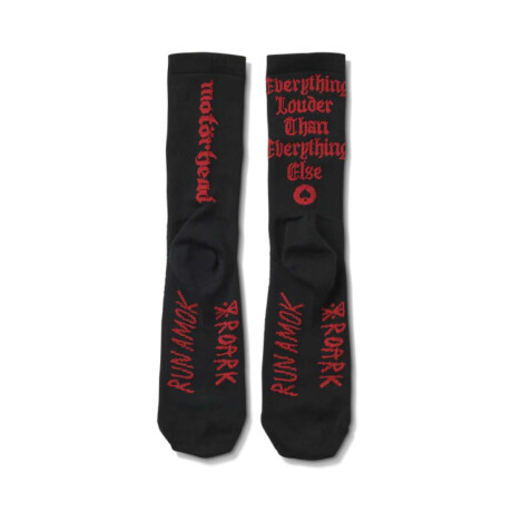 Medias Roark Motorhead Louder Hi Negro