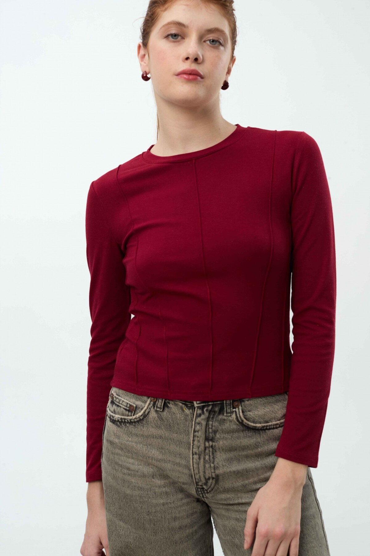 Remera Oti Burdeos