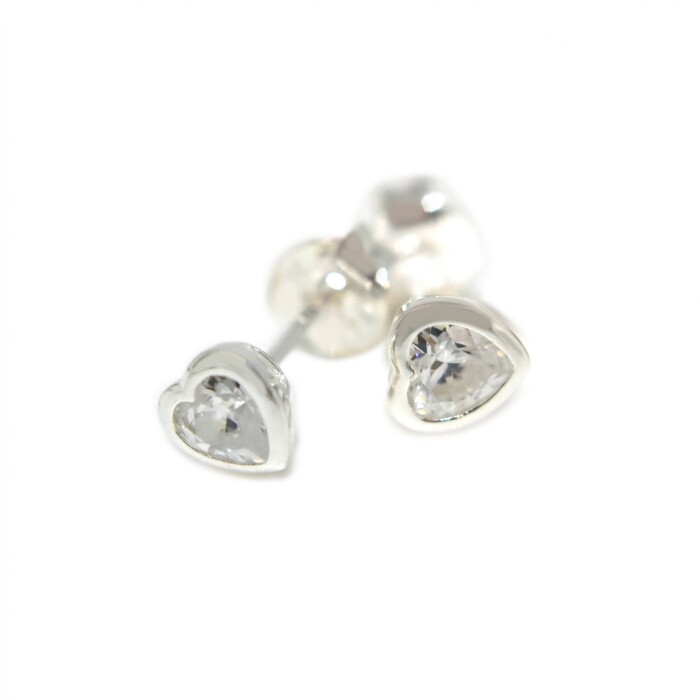 Caravanas en Plata 925 con Zirconias Caravanas en Plata 925 con Zirconias