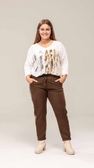 Pantalón Emilia chocolate