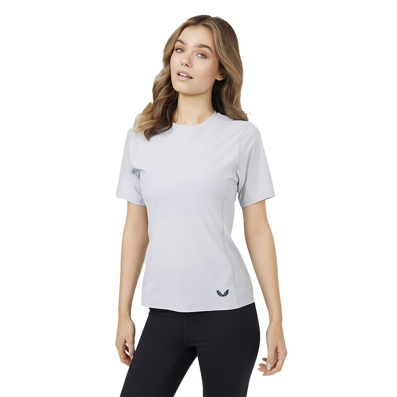 Remera Castore Training SS Tee Gris