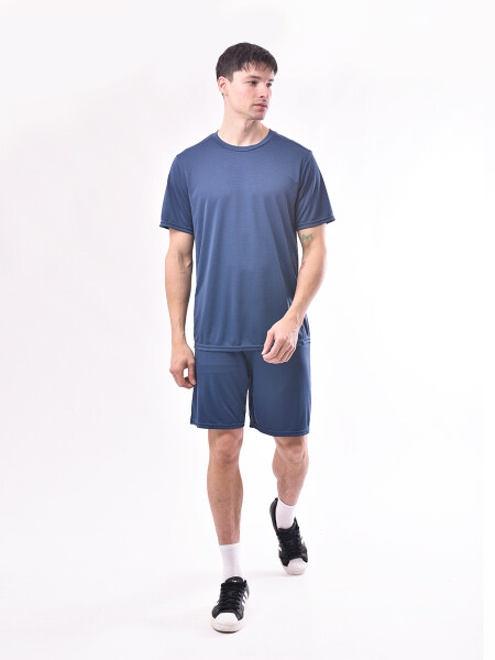 REMERA NIKOLAOS AZUL OSCURO