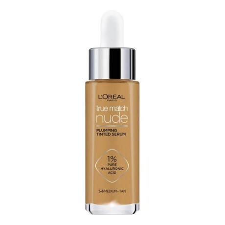 Sérum rellenador con color L'Oreal True Match Medium Tan 5-6