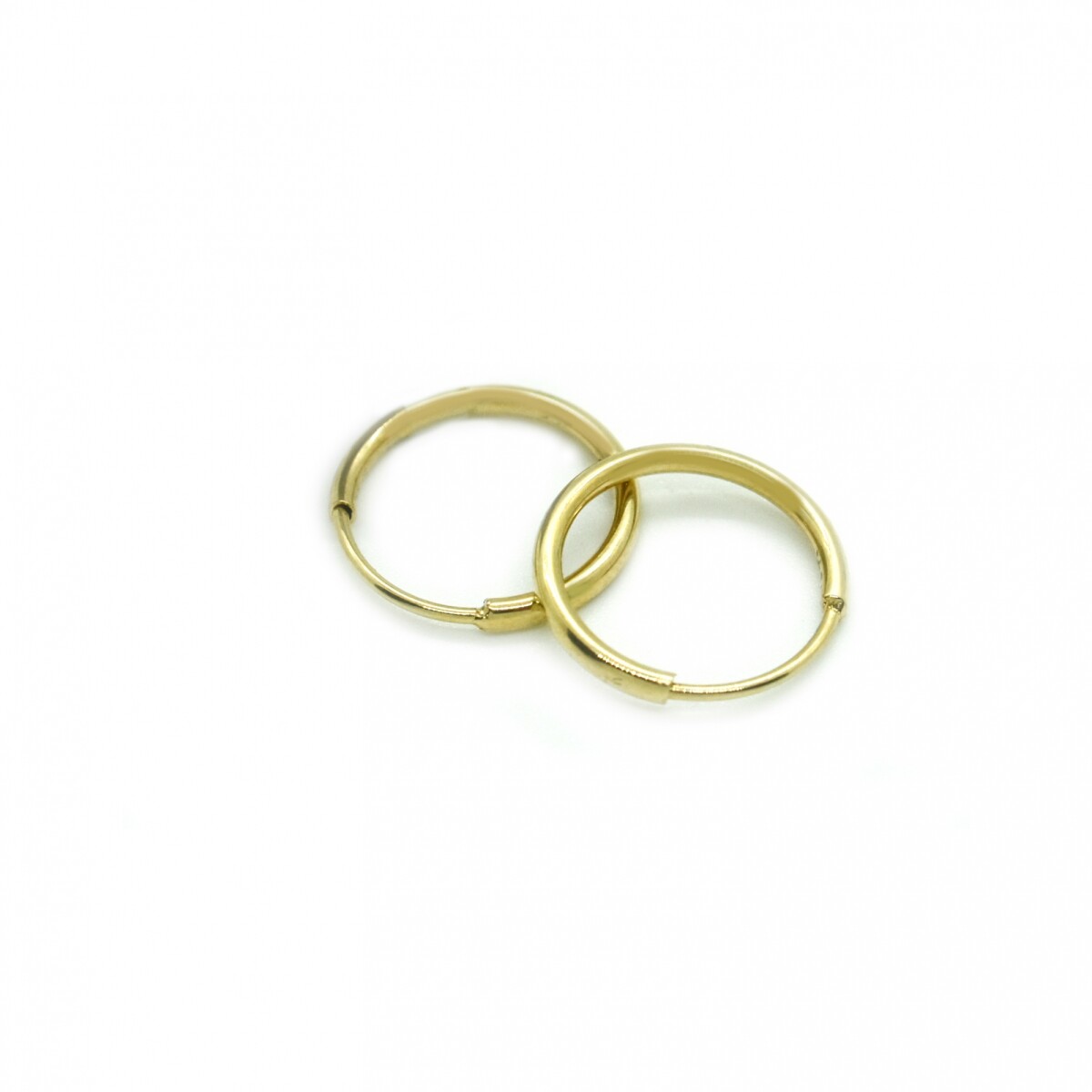 Caravanas en Oro 10 Kilates 