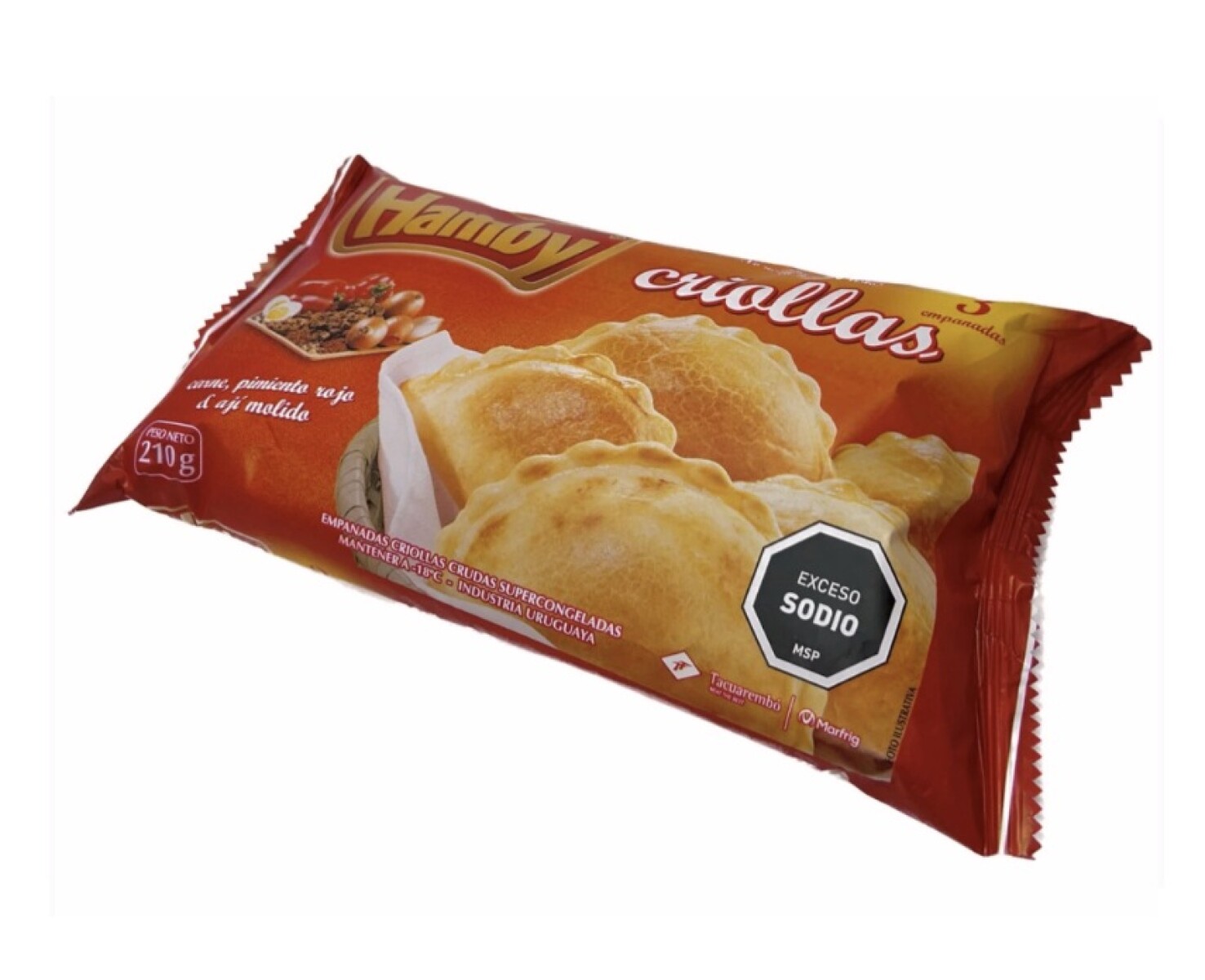 EMPANADA HAMBY CRIOLLA X3 +SOLO PDE O WEB+ 