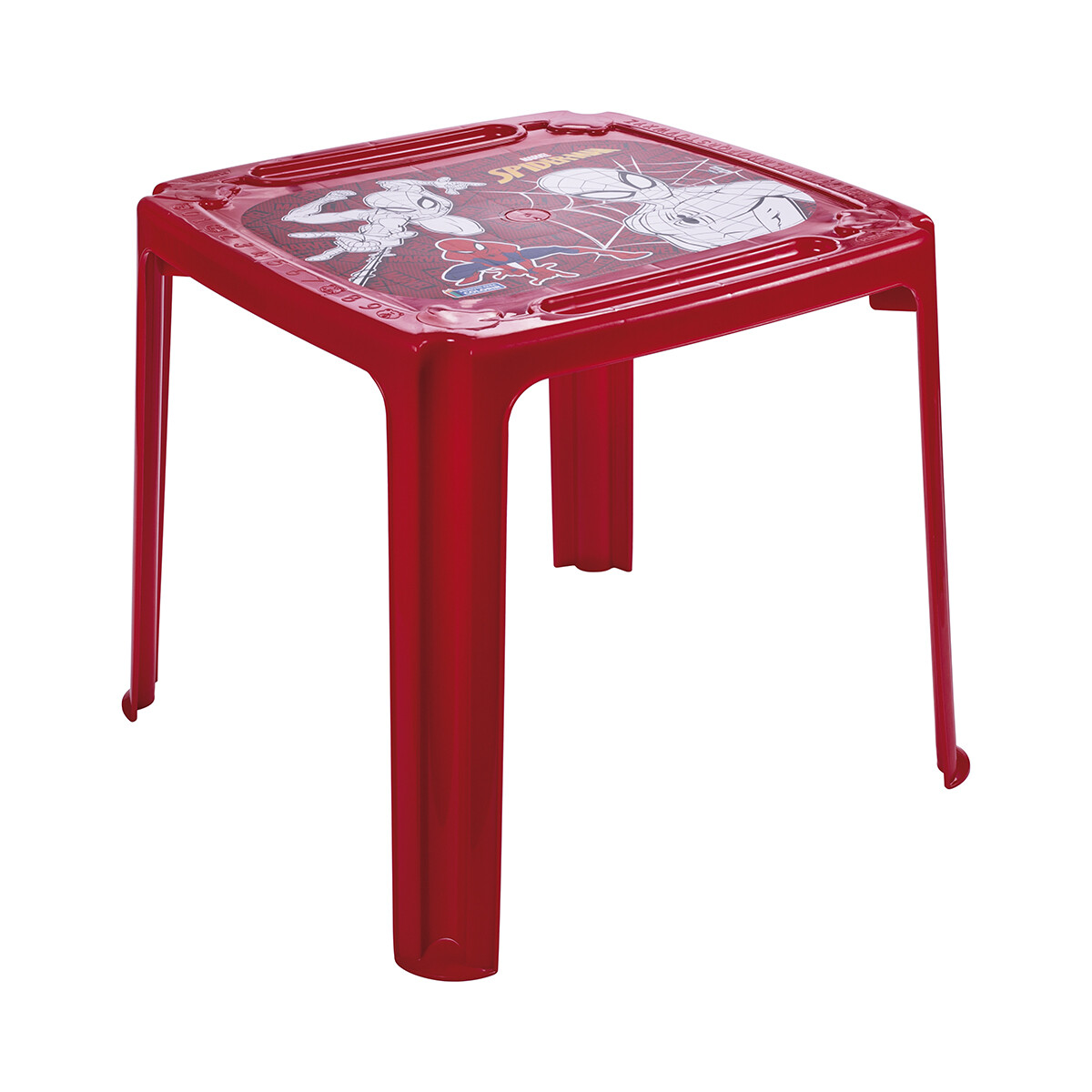 Mesa Plástica Infantil PVC Spiderman Para Colorear 