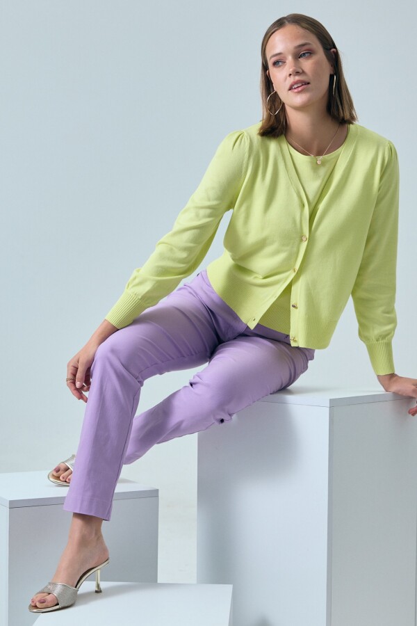 Pantalon Colors LAVANDA